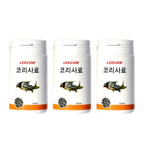 리컴 코리사료, 3개, 100ml