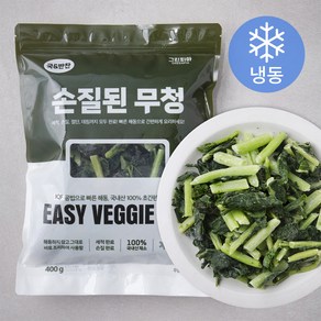 그린피아 국 & 반찬 손질된 무청 (냉동), 400g, 1팩