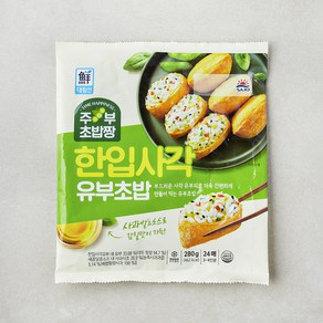 대림선 한입사각 유부초밥, 280g, 1개