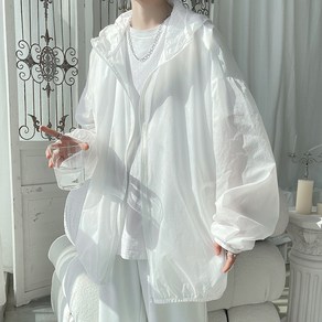 언헤브 통기성 대형 바람막이