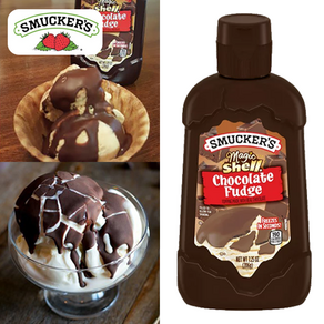 Smucker's 스머커즈 매직쉘 초콜릿 퍼지 초코 시럽 토핑