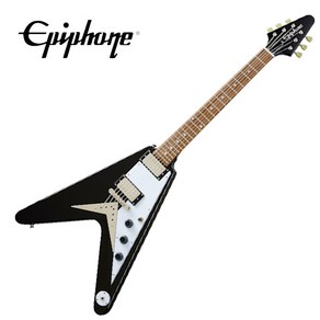 Gibson Epiphone Flying V - Ebony / 에피폰 일렉기타 (EIFVEBNH1), 1개