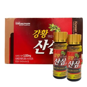 강황 산삼배양근 진액 100mLx10병 /건강음료/산삼음료, 10개, 100ml