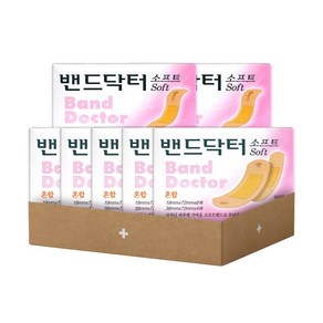 밴드닥터 소프트밴드 기획세트 혼합형 10매 x 5개 + 일반형 12매 x 2개, 1개