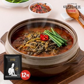 미스타셰프 추어탕 500g 12팩, 12개