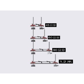 엔진 체인톱 제재기 프레임 휴대용 전기톱 거치대 브라켓 벌목 가이드, G. 폭 1.2m, 1개