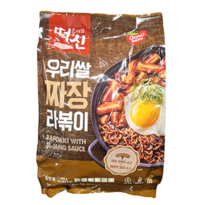 동원 떡볶이의신 짜장라볶이, 482g, 3개