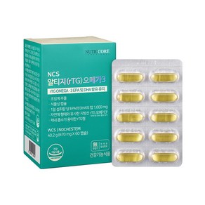 뉴트리코어 알티지 오메가3 670mg x 60캡슐 (1개월), 60정, 1개