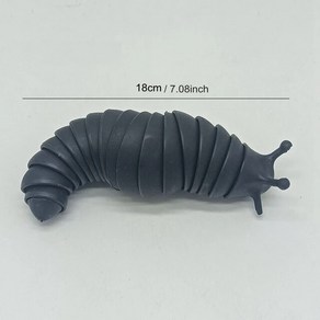 피젯장난 다채로운 민달팽이 관절 유연한 3D 상어 피젯 릴리프 불안 방지 감각 어린이 장난감 18.5cm 14cm 7cm, [12] 18cm-6, 1개