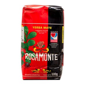 1 Yeba Mate Tea Rosamonte Industia Agentina Packagi 1 예르바 마테 차 Rosamonte Industia 아르헨티나 포장 500, 500g, 1개