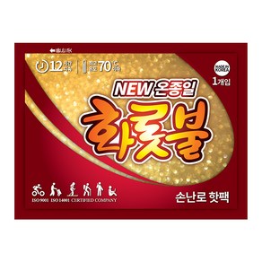 New 온종일 화롯불 핫팩 일반형 80g (생산일 24년 9월 이후), 100개