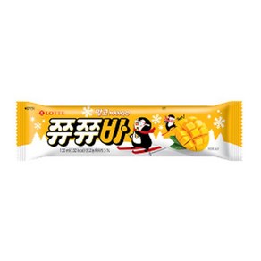 롯데 칼로리 브랜드 배달 쮸쮸바 망고 냉동실 아이간식 130ml, 1개