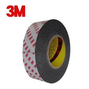 3M PE 폼 양면테이프 4421 검정 8mm 10mm 12mm 15mm 20mm 25mm 30mm