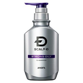 SCALP D 스칼프D 남성용 샴푸 스트롱 오일리 350ml, 단일, 1개