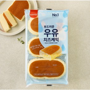 골든싸이]삼립_부드러운 우유 치즈케익 3개입 210g 2개 소비2일