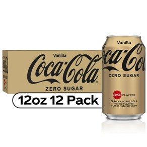 Coca Cola Vanilla 코카콜라 바닐라 제로 슈가