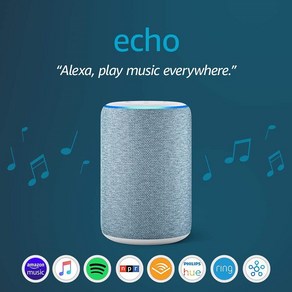 Amazon Echo (3d Gen) 스마트 알렉사 스피커 (Twilight Blue), 상세페이지