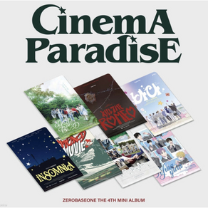 [제로베이스원] ZEROBASEONE 미니4집 시네마 파라다이스 제로즈 4th mini cinema paradise zerose [7종 세트]