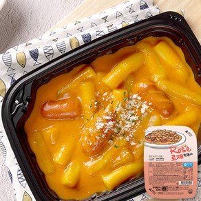 [로뎀]즉석 로제 떡볶이 1인분 x 5팩(전자레인지용), 280g, 5개