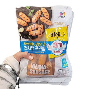 목우촌 목우촌 프라임비엔나 소시지 240g x 2 x 1개, 아이스보냉백포장, 480g