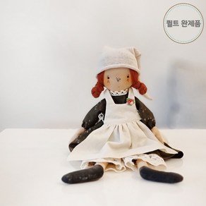 핸드메이드 퀼트 인형 완제품 몽이 인형, 1개