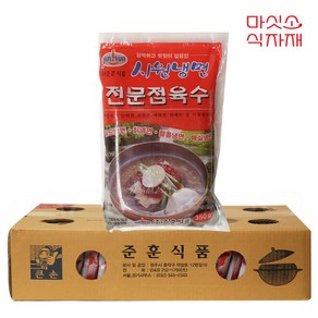 준훈식품 냉면육수 한 박스, 350g, 30개