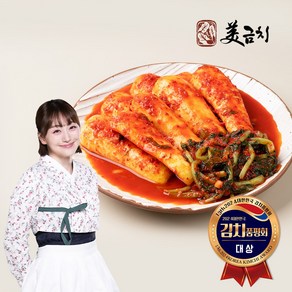 김치연구가 강미금의 율무 총각김치 3kg, 1개