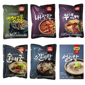 초원식품 정성온 황태해장국 냉동 국 찌개 탕 식당, 1.황태해장국600g, 1개, 600g