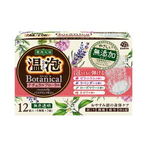 NEW 온포 탄산발포 입욕제 12정, 45g, 12개