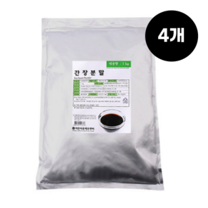 이든타운 간장분말, 1kg, 4개