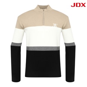 [[JDX] NC 일산] 남성 JDX 23' F/W 블록 배색 반집업 풀오버 X2SPU3344LI