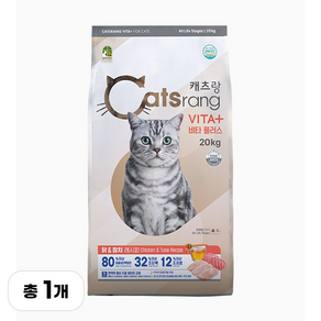 NEW 캐츠랑 전연령 단백질원 80% 조단백 31%, 20kg, 1개, 닭