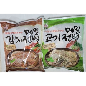 준푸드 메밀고기전병2.1kg + 메밀김치전병2.1kg