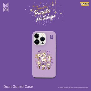 TinyTAN 타이니탄 폰케이스 Puple Holiday 듀얼가드