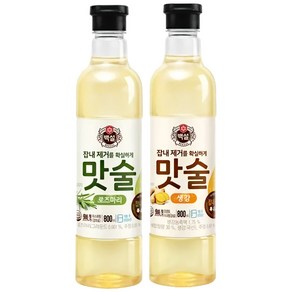 백설 맛술 세트 (생강 1개 + 로즈마리 1개), 1세트, 800ml