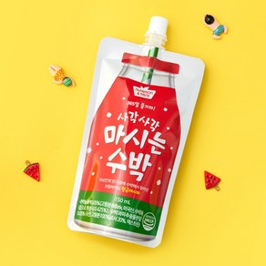 보람바이오 사각사각 마시는 수박, 10개, 150ml