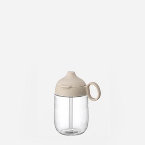킨토 본보 스트로우 머그 260ml 빨대컵 - 아이보리, 1개