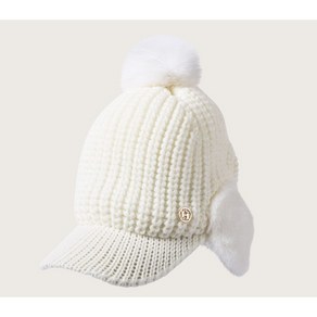 여성 겨울 골프모자 귀달이 방한모자 겨울 귀마개모자 Winter Earmuff Hat