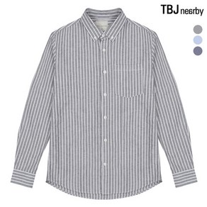 TBJ 남성 옥스포드 패턴 셔츠(T195SH011P)