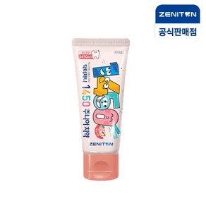 제니튼 1450 고불소 주니어치약 복숭아향 60g, 1개