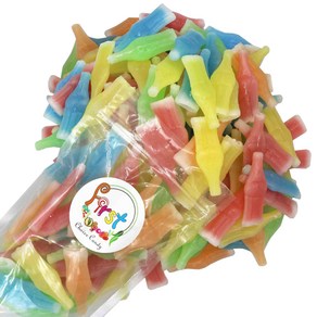 1 Pound (Pack of 1) FistChoiceCandy Nik-L-Nip Wax Bottles Fun Nostalgic Candy Dink 1 Pound Reseal, 1개, 453.59g