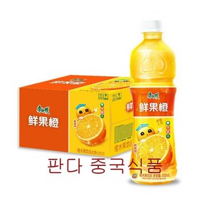 동방유통 캉스푸 오렌지 음료 쌘궈청 감귤음료 500 ml