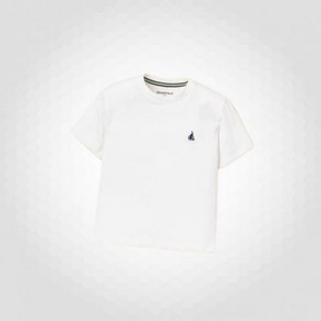 [25SS 7%][빈폴키즈] [Essential] 수피마 베이직 반팔 티셔츠 아이보리 (BI5242UE40)