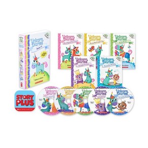 Unicon Diaies #1~5 Boxset (with CD & Stoyplus)+Wodbook, Scholastic Inc