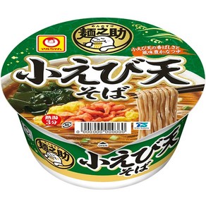 토요수산 마루짱 멘노스케 코에비 텐소바 컵라면 75g, 단품, 1개