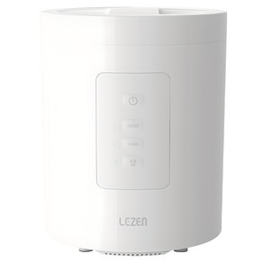 르젠 스팀 가열식 가습기 2L, LZHD-200Y, 스노우화이트