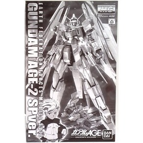 Maste Gade MG 1/100 Gundam Age-2 Spve. Model Ki 마스터 그레이드 MG 1/100 건담 Age-2 Spve. 모델 키, Maste Gade MG 1/100 Gundam A, 1개