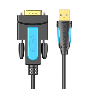 벤션 USB2.0 to RS232 시리얼 변환 컨버터 케이블