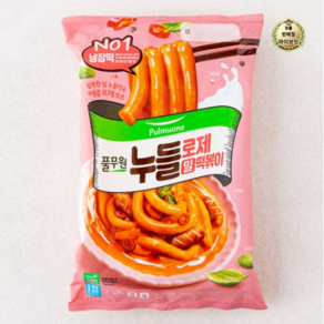 라이브잇 풀무원 밀 로제 누들떡볶이 2인분, 1개, 420g