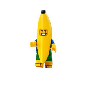 레고 바나나 쥬스바 피규어 col330 Party Banana Minifigure